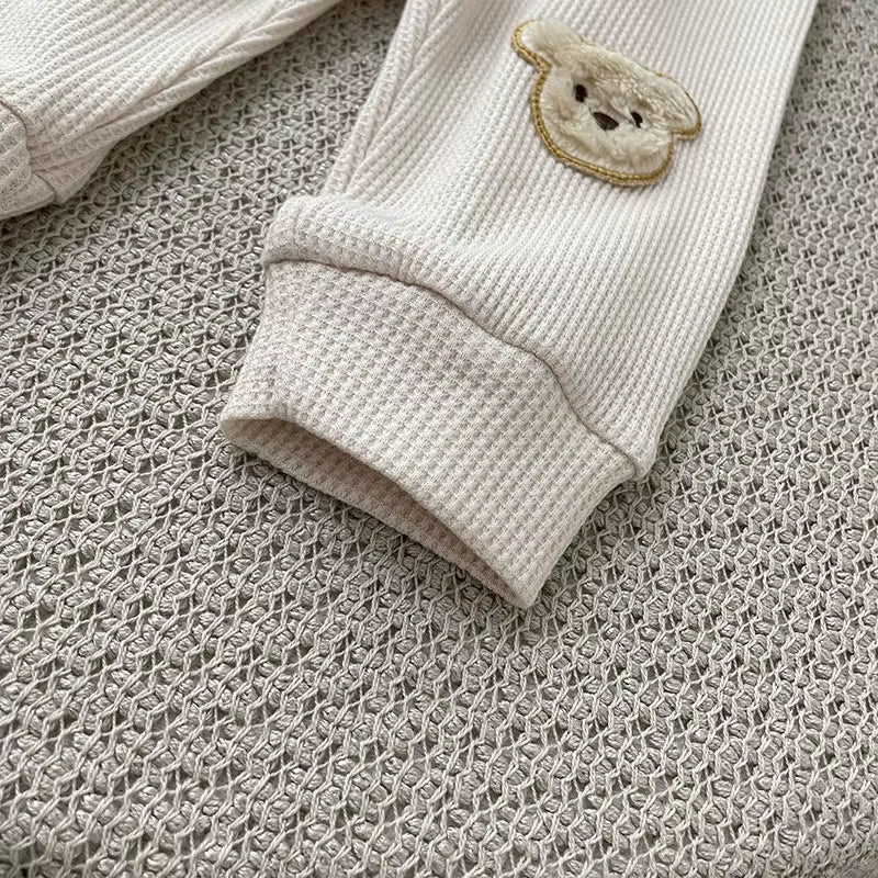 Autumn Baby Clothes Bear Pants Newborn Infant Trouser Solid Toddler Clothing Fashion Baby Boys Clothes