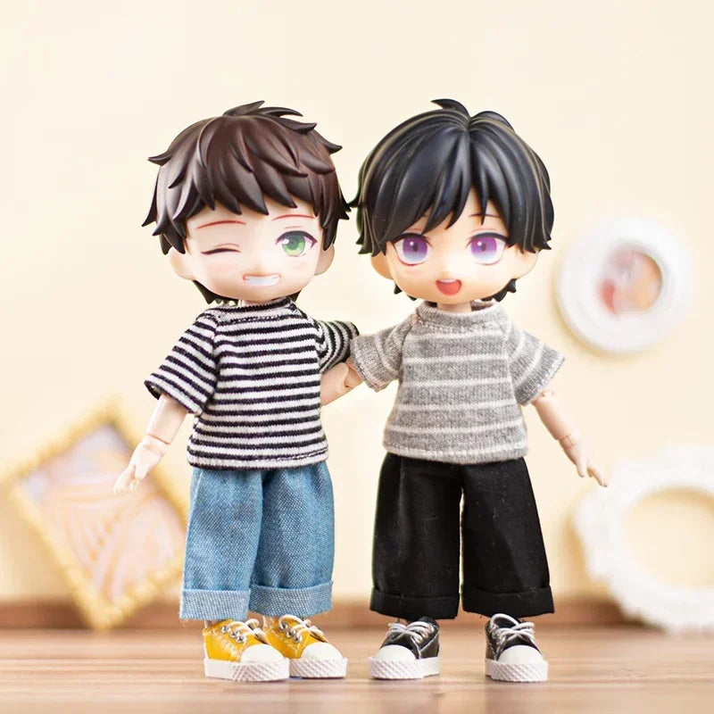 Ob11 Baby Clothes 1/12 Molly Coat Set BJD Baby Clothes GSC Solid Clay YMY Doll Clothes Doll Accessories